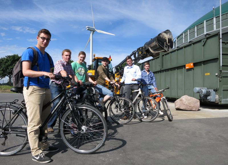 Mit dem Fahrrad eine Tour durch Feld und Flur Landvolk