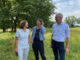 Landwirtschaftsministerin Miriam Staudte, Landvolk-Vizepräsident Hubertus Berges und Susanne Gerstner, Vorsitzende des BUND Niedersachsen